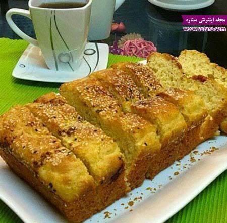 طرز تهیه کیک نمکی ساده و خوشمزه