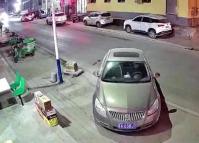 لحظات وحشتناک ترمز بریدن یک کامیون